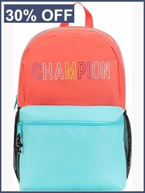 Youth Backpack with Padded Straps, Water Bottle Pocket & Laptop Compartment,